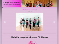 kangatraining-kiel.de Webseite Vorschau