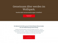 wolfspark.ch Webseite Vorschau