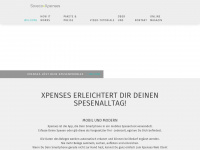 xpenses.ch Webseite Vorschau
