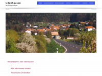 udenhausen-hessen.de Webseite Vorschau