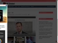 ulfdiebel.com Webseite Vorschau