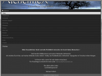 alchemiex.net Webseite Vorschau