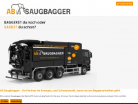 ab-saugbagger.de Webseite Vorschau