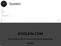 eyselein.com Webseite Vorschau