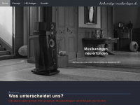 hochwertige-musikanlagen.ch Webseite Vorschau