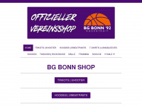 basketballshop-bonn.de Webseite Vorschau
