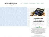 flughafen-hopser.de Webseite Vorschau