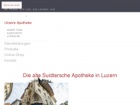 suidter.ch Webseite Vorschau