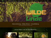 wildelinde.de Webseite Vorschau