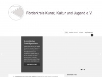 foerderkreis-kkj.de Webseite Vorschau