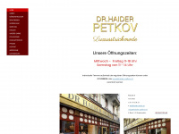 haider-petkov.net Webseite Vorschau