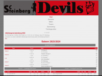 steinberg-devils.de Webseite Vorschau