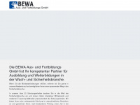 bewa-akademie.de Webseite Vorschau