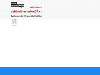 gebaeudetechniker24.ch Webseite Vorschau