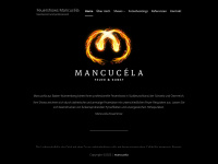 mancucela-feuershow.de Webseite Vorschau