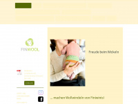 finwool.at Webseite Vorschau