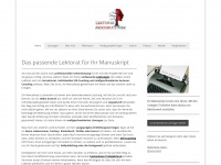 lektorat-moosbuchner.de Webseite Vorschau