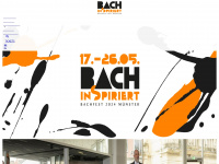 bachfest-muenster.de Webseite Vorschau