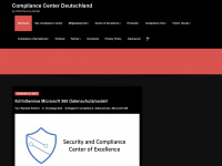 compliance-center.net Webseite Vorschau