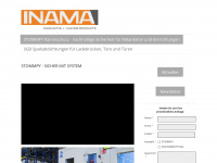 inama-icp.com Webseite Vorschau