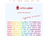 editionahoi.de Webseite Vorschau
