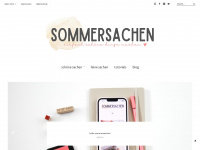 sommersachen.com Webseite Vorschau