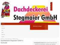 dachdeckerei-stegmaier.de Webseite Vorschau