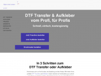 dtf-kontor.com Webseite Vorschau