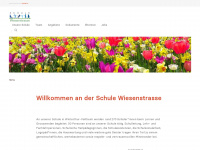 schule-wiesenstrasse.ch Webseite Vorschau