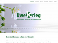 krieg-walsrode.de Webseite Vorschau