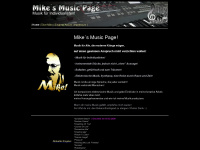 michael-spang-music.de Webseite Vorschau