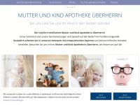 mutterkind-apotheke-ueberherrn.de Webseite Vorschau