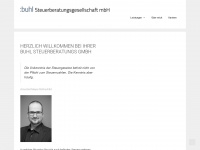 buhl-steuerberatungsgesellschaft.de Webseite Vorschau