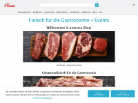 fleischgastronomie.at Webseite Vorschau