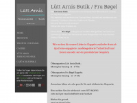 luett-arnis-butik.de Webseite Vorschau