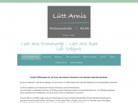luett-arnis.de Webseite Vorschau