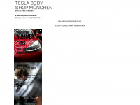 tesla-body-shop-munich.de Webseite Vorschau