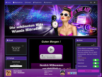 winnis-hitradio.de Webseite Vorschau