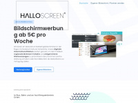 hallo-screen.de Webseite Vorschau
