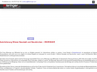 wieringer.com Webseite Vorschau