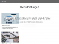 jb-itsm.de Webseite Vorschau