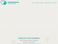 hundepension-happywuff.at Webseite Vorschau