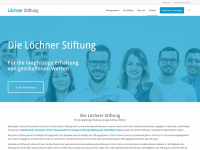 loechner-stiftung.de Webseite Vorschau