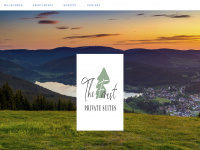 theforest-suites.de Webseite Vorschau