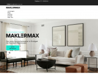 makler-max.de Webseite Vorschau