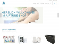 airtune.shop Webseite Vorschau