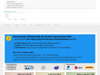 prisma.film Webseite Vorschau