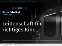 fritzmettal-kinotechnik.de Webseite Vorschau