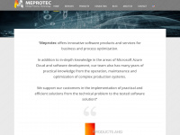 mepro-tec.com Webseite Vorschau