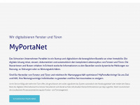 portanet.com Webseite Vorschau